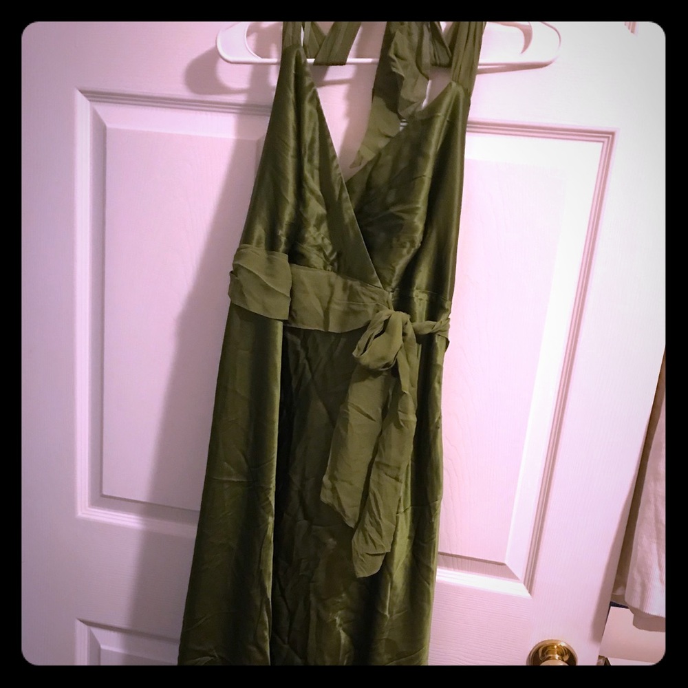 Beautiful size 18 green ball gown